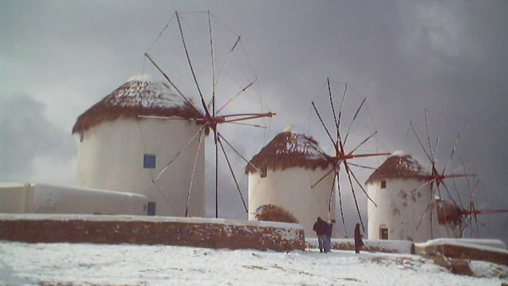 mykonos winter