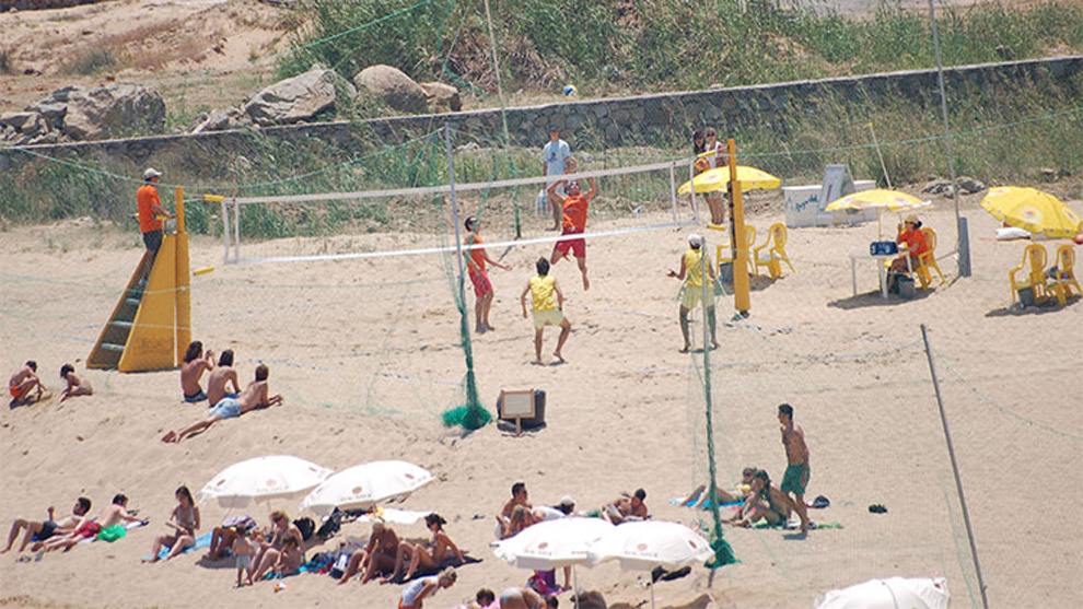 mykonos beachvolley