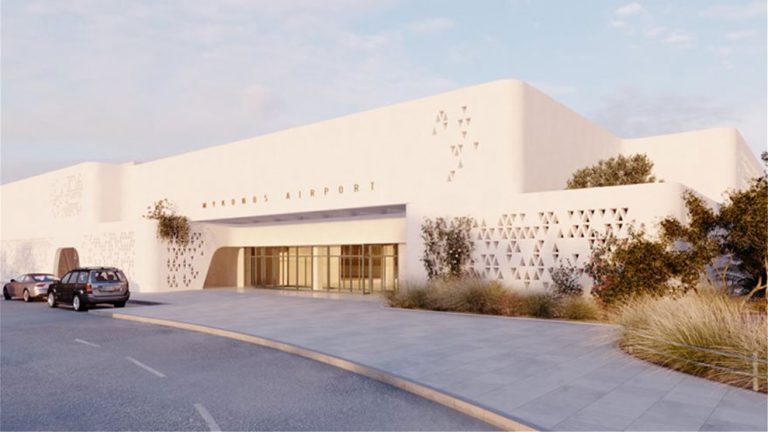 New airport mykonos
