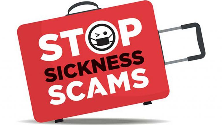 Stop sickness scams