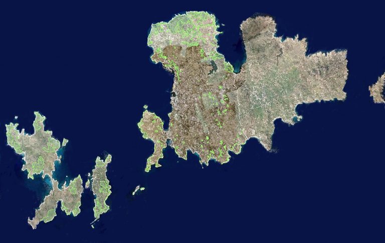 Dasikos xartis mykonou