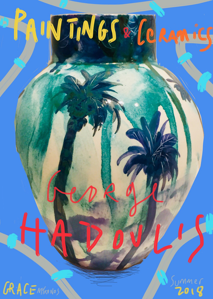 George Hadoulis PaintingsAndCeramics GraceMykonos