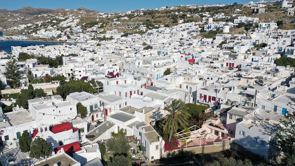 Πολεοδομικός σχεδιασμός στη Χώρα Μυκόνου