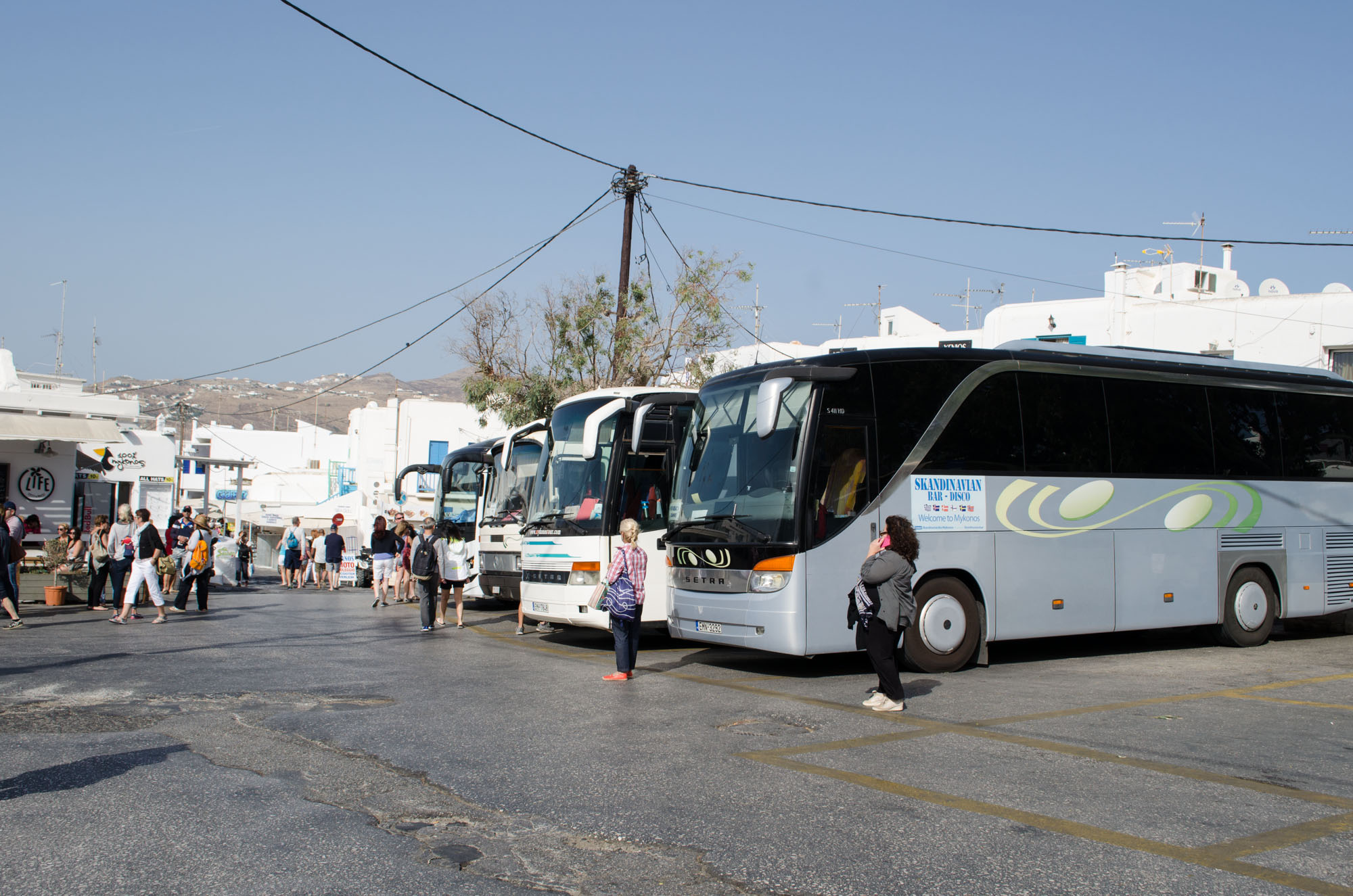 Mykonos bus station
